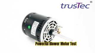 YDK-375-6B64 AC ब्लोअर मोटर टेस्ट | 1/2HP, 318-410V, 50Hz, 920RPM क्रियाशील