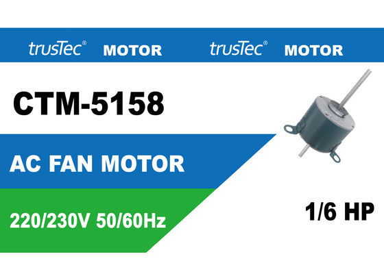 K55HXPKG-5158 CTM-5158 YSK140-120-6A7 Evaporator Fan Blower Motor For Window Air Conditioner CLASSIC 1/6HP 50/60Hz